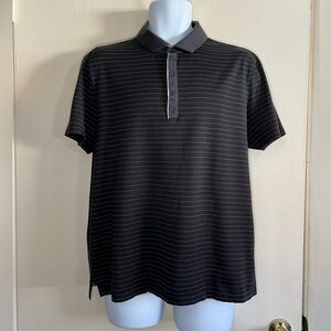 Boss Black Label Pin Stripe Polo Shirt